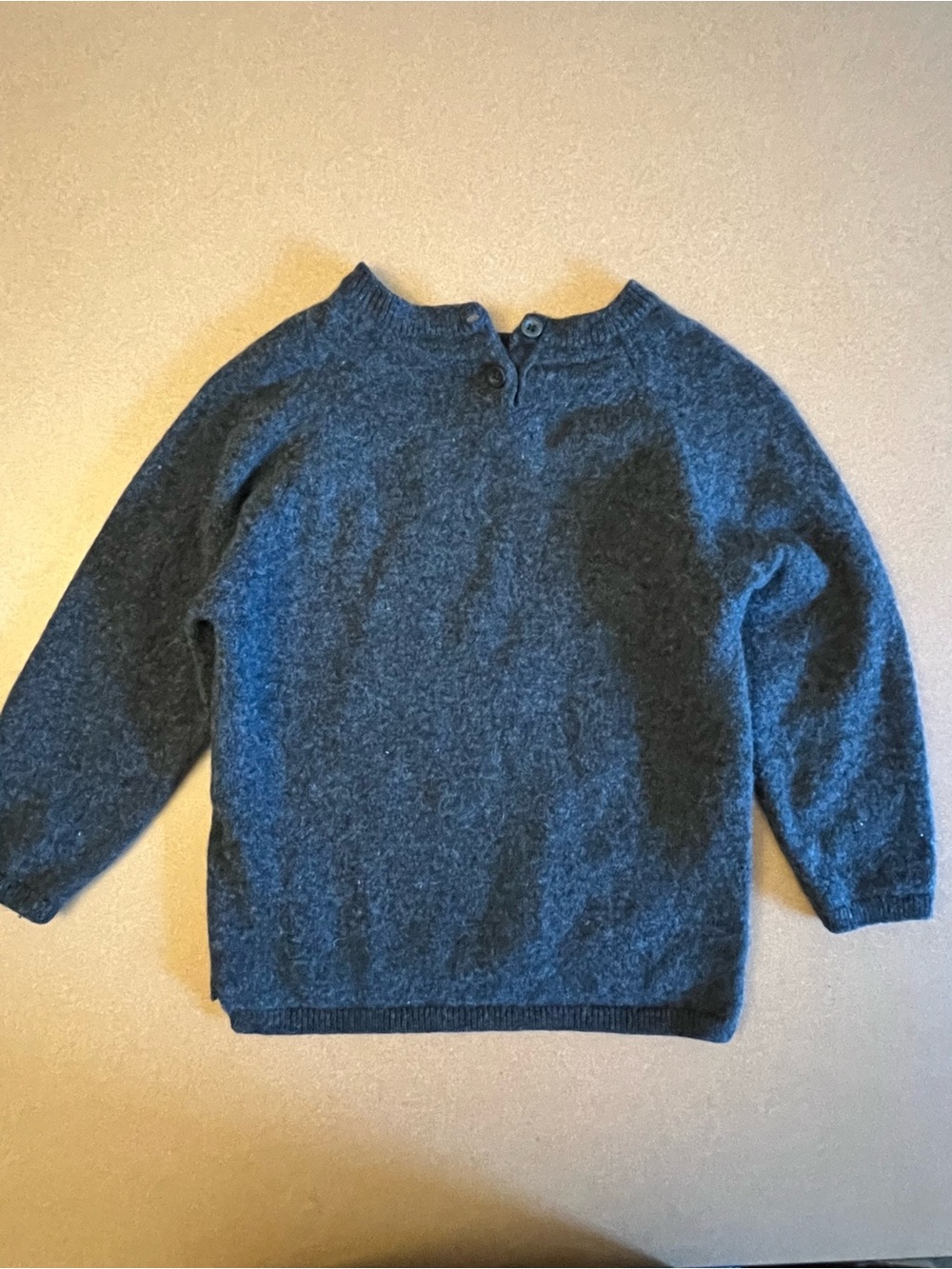 Zara Kids 100% Cashmere Charcoal Gray Sweater 3-4 Year Old Toddler